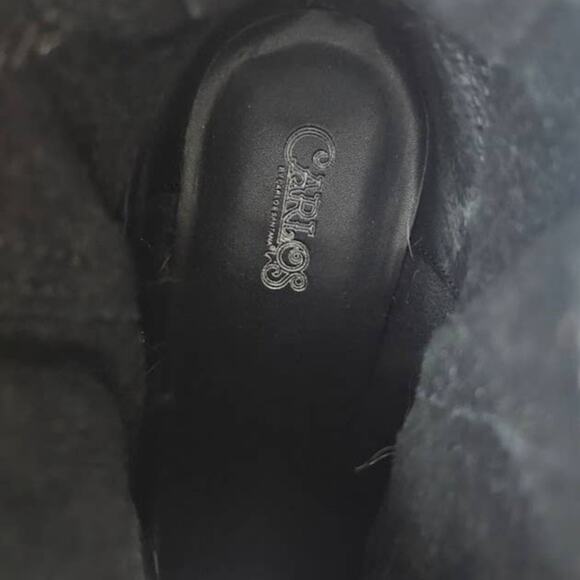 Carlos Black Leather Booties- Women's Size 8.5- Estimated Retail- $99 - Picture 5 of 7